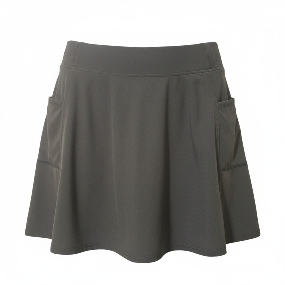 32 Degrees Cool Olive Green Athletic Skort Skirt Golf Pickleball Tennis Medium